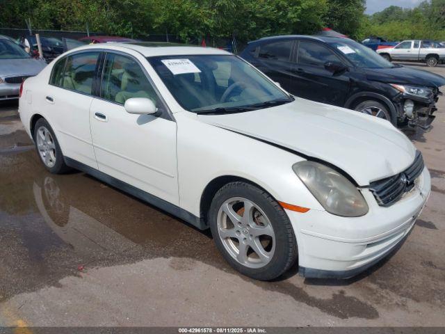  Salvage INFINITI G35