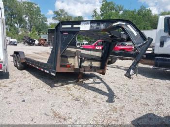  Salvage Load Max Gooseneck Flatbed Tr