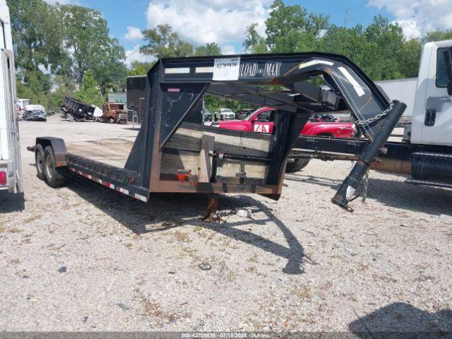  Salvage Load Max Gooseneck Flatbed Tr