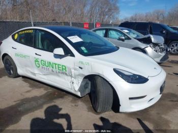  Salvage Tesla Model 3