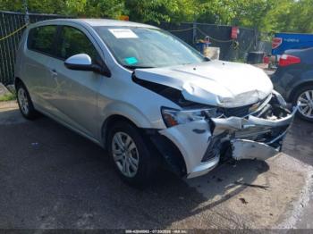  Salvage Chevrolet Sonic