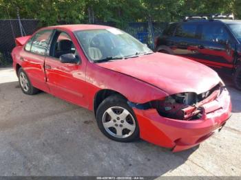  Salvage Chevrolet Cavalier