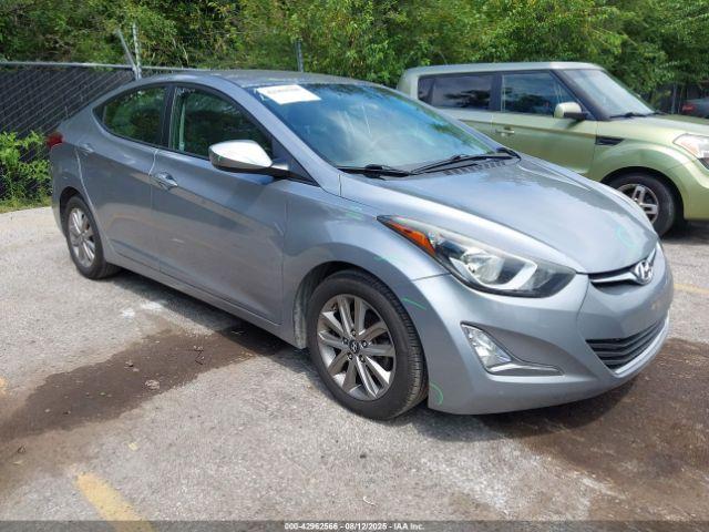 Salvage Hyundai ELANTRA