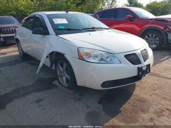  Salvage Pontiac G6