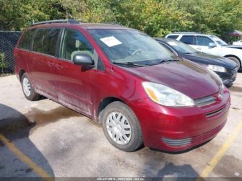  Salvage Toyota Sienna