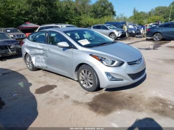  Salvage Hyundai ELANTRA