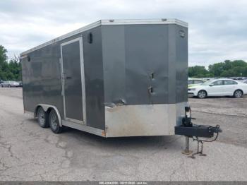  Salvage Wells Cargo Trailer