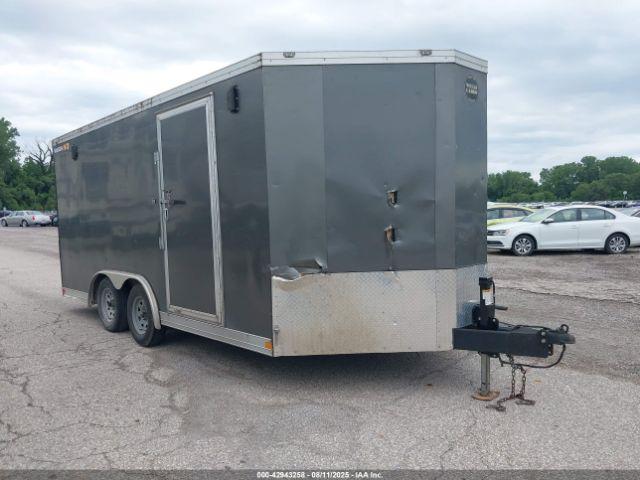  Salvage Wells Cargo Trailer