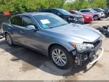  Salvage INFINITI Q50