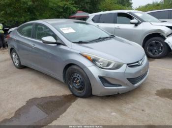  Salvage Hyundai ELANTRA