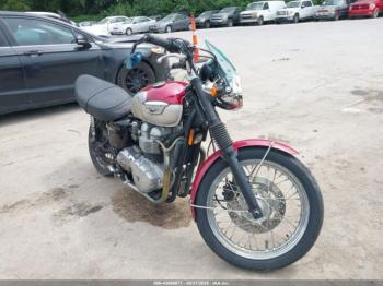  Salvage Triumph Motorcycle Bonneville