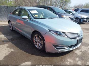  Salvage Lincoln MKZ Hybrid
