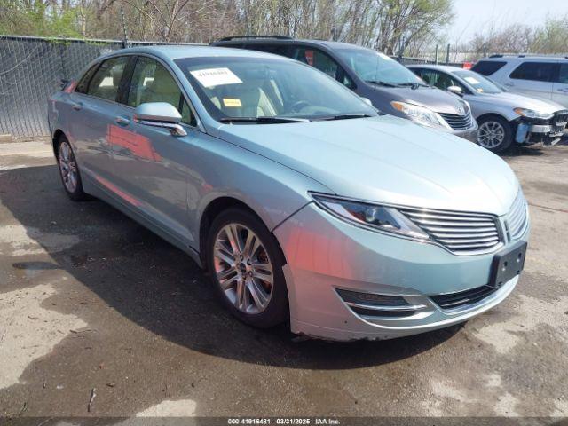  Salvage Lincoln MKZ Hybrid