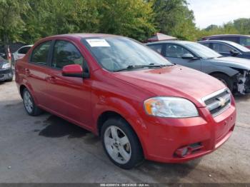  Salvage Chevrolet Aveo