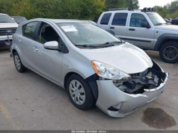  Salvage Toyota Prius c