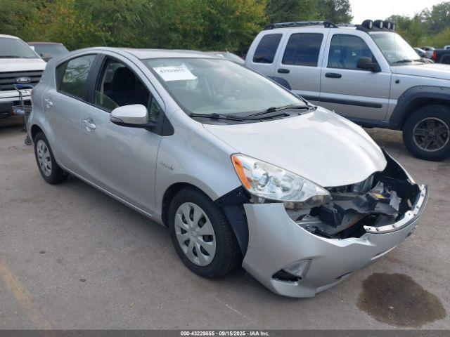 Salvage Toyota Prius c