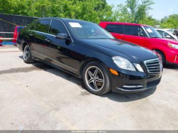  Salvage Mercedes-Benz E-Class
