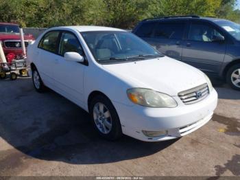  Salvage Toyota Corolla