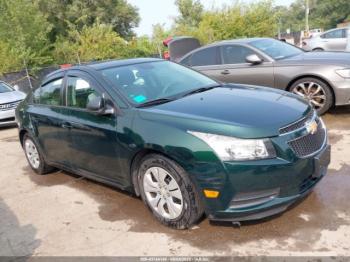  Salvage Chevrolet Cruze