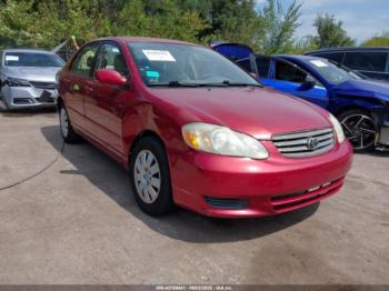  Salvage Toyota Corolla