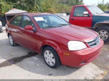  Salvage Suzuki Forenza