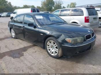  Salvage BMW 7 Series