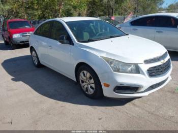  Salvage Chevrolet Cruze