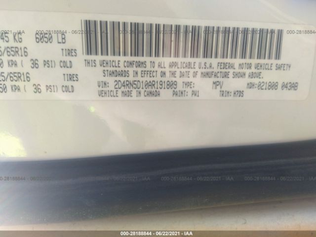 Dodge Grand Caravan Sxt Image 9