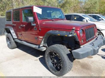  Salvage Jeep Wrangler