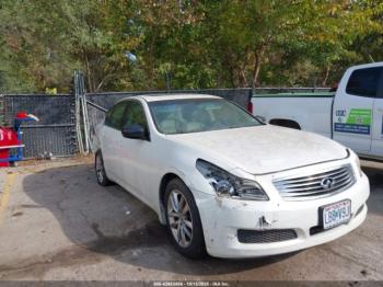  Salvage INFINITI G37
