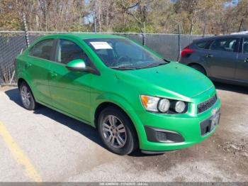  Salvage Chevrolet Sonic