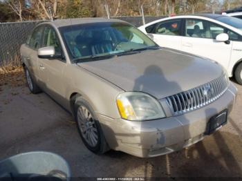  Salvage Mercury Montego