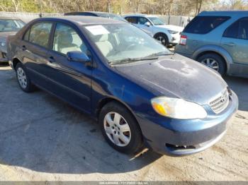  Salvage Toyota Corolla