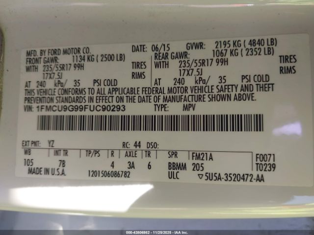 Ford Escape Se Image 8