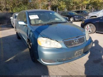  Salvage Toyota Corolla