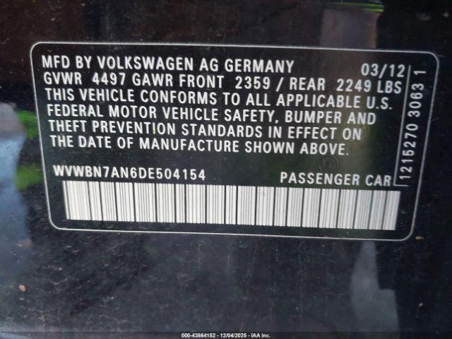 Volkswagen CC 2.0t Sport Plus Image 8