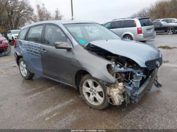  Salvage Toyota Matrix