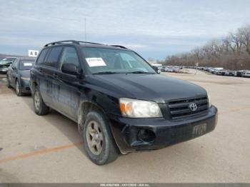  Salvage Toyota Highlander