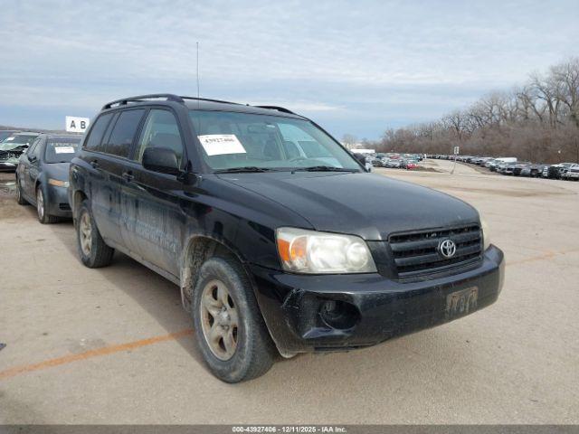  Salvage Toyota Highlander