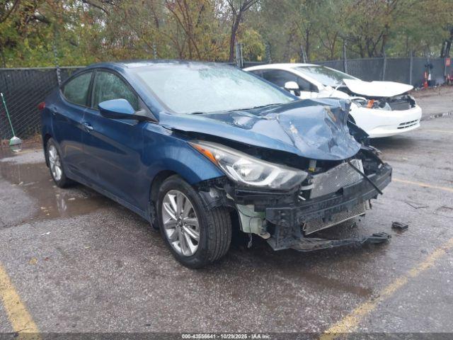  Salvage Hyundai ELANTRA
