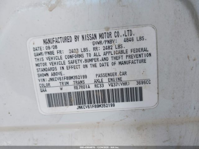 INFINITI G37x Image 3