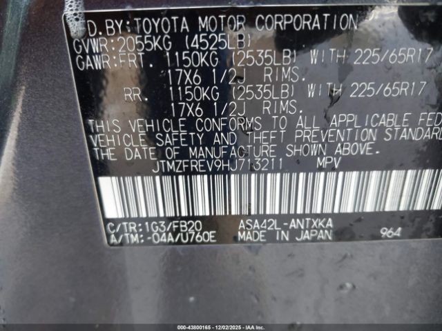 Toyota RAV4 Le Image 8