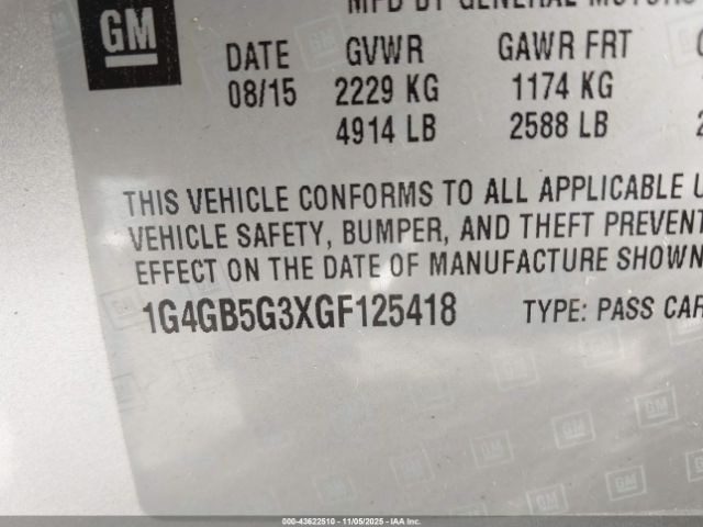 Buick LaCrosse Leather Image 6