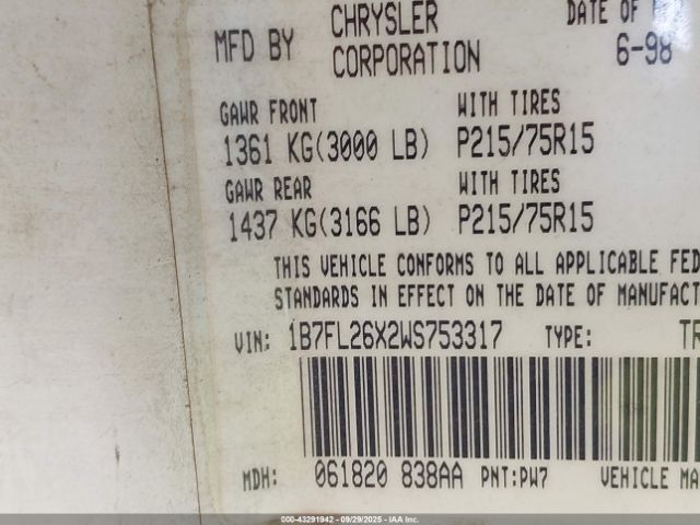 Dodge Dakota Image 5