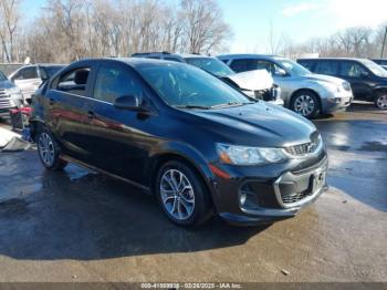  Salvage Chevrolet Sonic