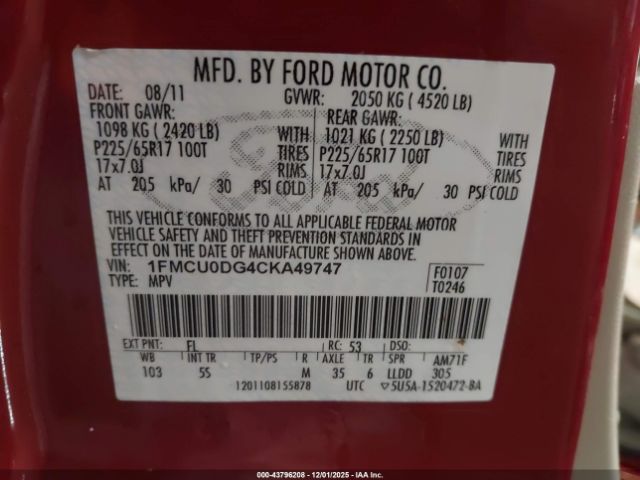 Ford Escape Xlt Image 16