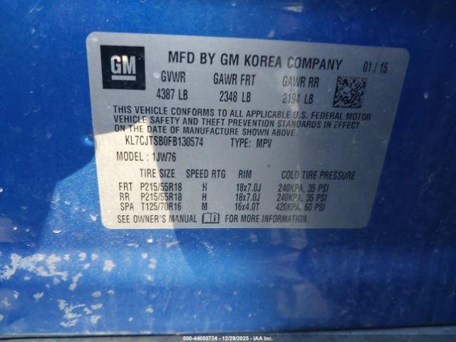 Chevrolet Trax Ltz Image 16