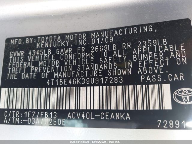 Toyota Camry Image 7