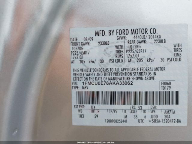 Ford Escape Limited Image 8