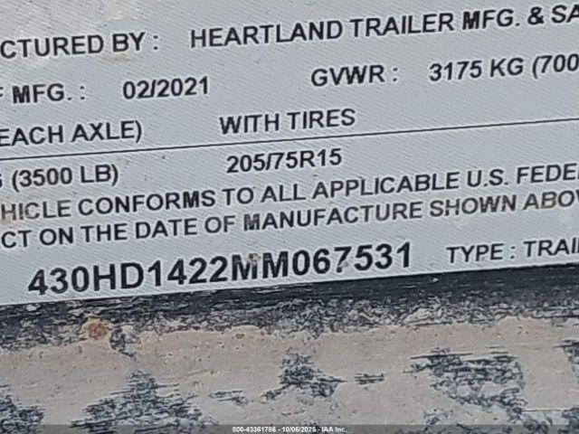 Heartland Tandem Axle Utility Image 10